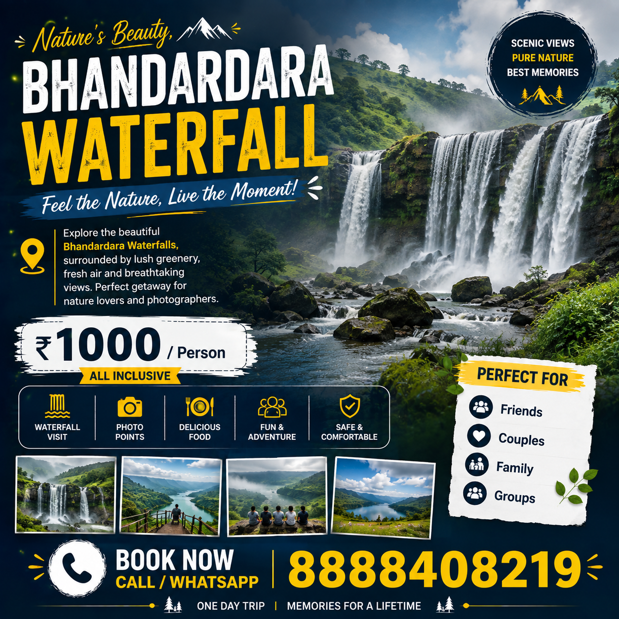 Bhandardara Waterfall